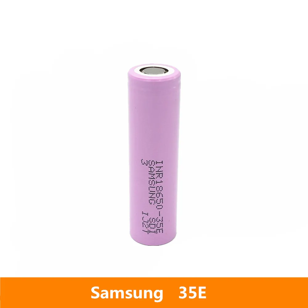 1 шт. 3 7 В 18650 3500 мАч 13А Разрядка Для Samsung INR18650-35E литий-ионная батарея IMR для игрушек