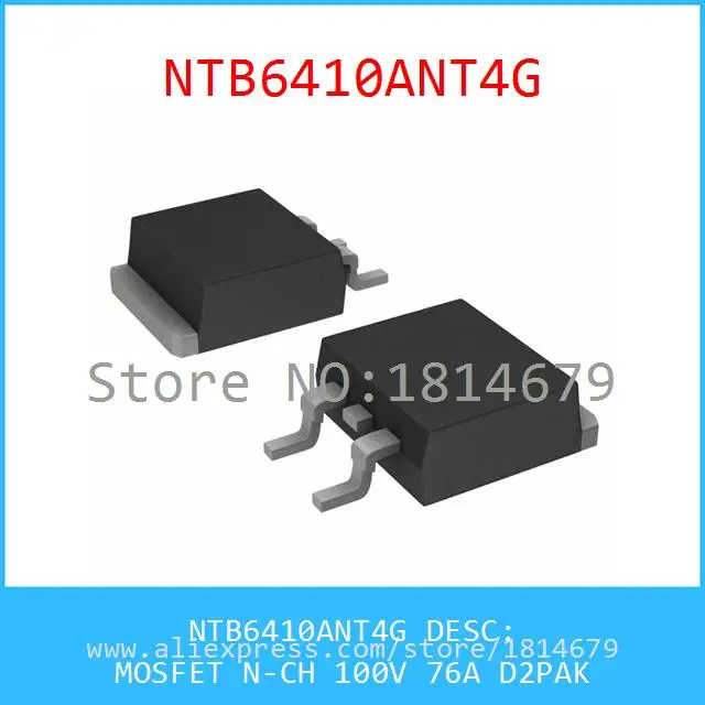 Бесплатная Доставка 1 Шт./лот NTB6410ANT4G MOSFET N CH 100 В 76A D2PAK 6410 NTB6410|shipping cat|shipping agenciesshipping