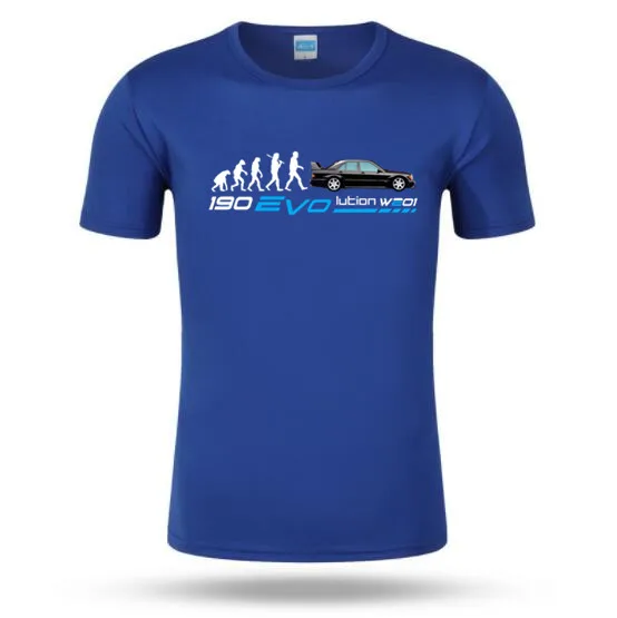 2019 Hot Sale New Men'S T Shirt Germany Classic Legend Car W201 EVO II DTM for 190 Fan T-SHIRT S-XXL T-Shirt | Мужская одежда