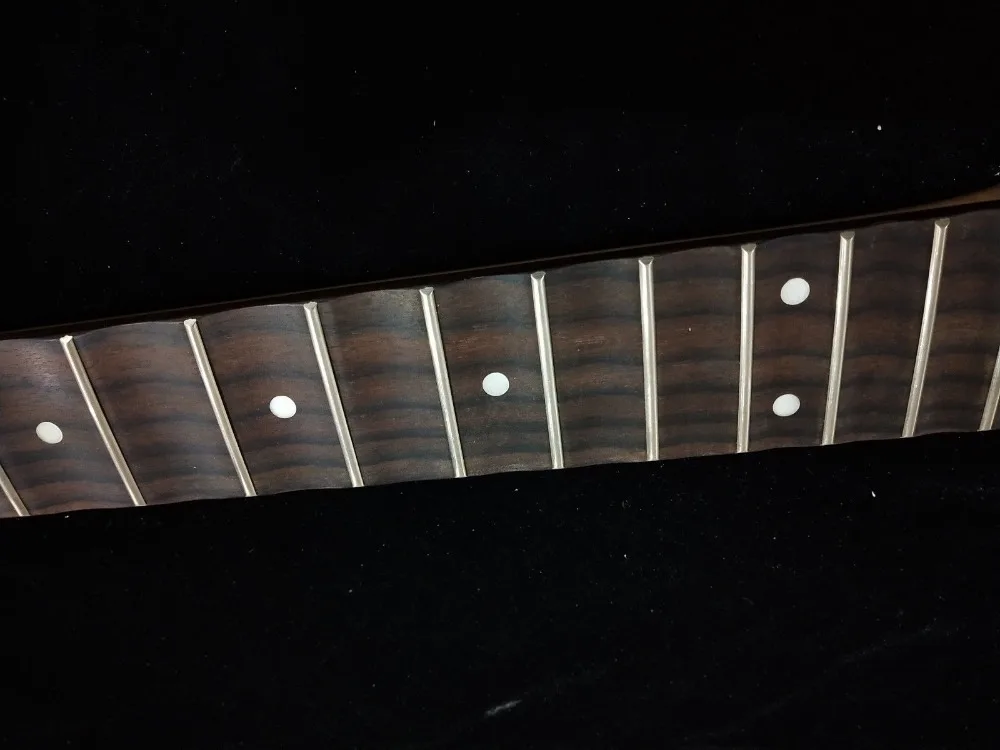 Полностью зубчатая шейка для грифа из палисандра замены ST 22 лада клена | Спорт и