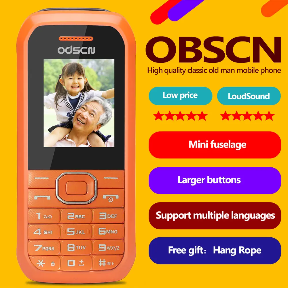 Мини B550 разблокирована Dual SIM карты сотовый телефон Русский Для мужчин U Old GSM бар с