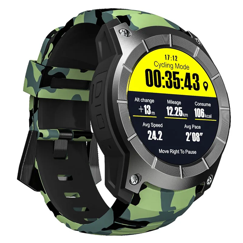 Смарт часы Yulubu S958 GPS монитор сердечного ритма спортивные водонепроницаемые sim