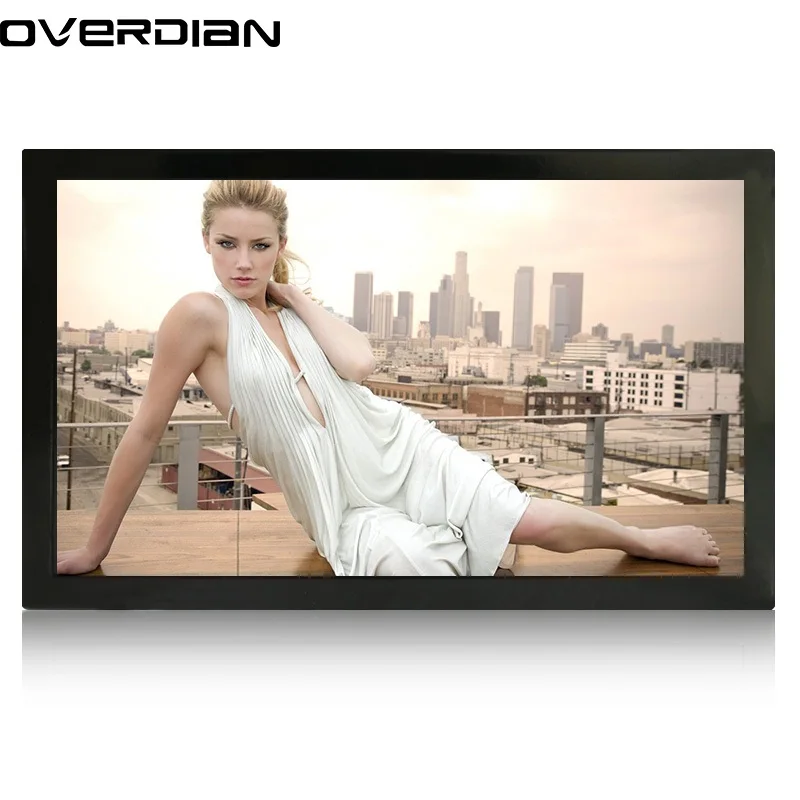 10.1/10&quotIndustrial Control Monitoring Machines Resistive Screen VGA/HDMI/USB interface Metal Shell Embedded Lcd Monitor 16:9 |