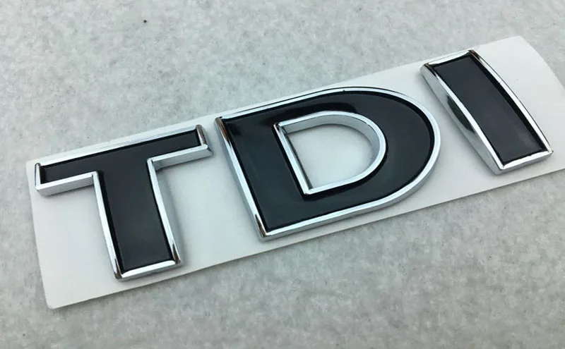 Автомобильные 3D наклейки ABS TDI для volkswagen golf 6 7 polo GTI Sagitar B6 R36 B7L CC Touran|Наклейки на