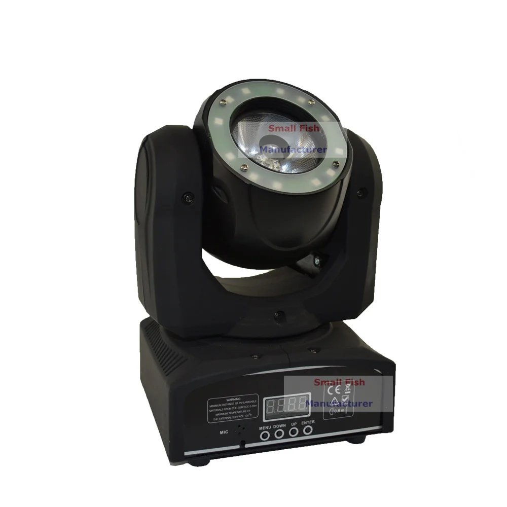 Портативный светодиодный светильник с движущейся головкой 40 Вт DJ RGBW 4в1 подвижной