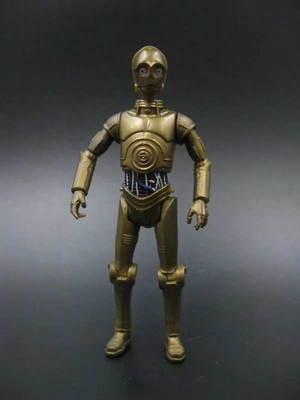 3,7" Звездные войны фигурка аниме версия C-3PO Робот Модель игрушки