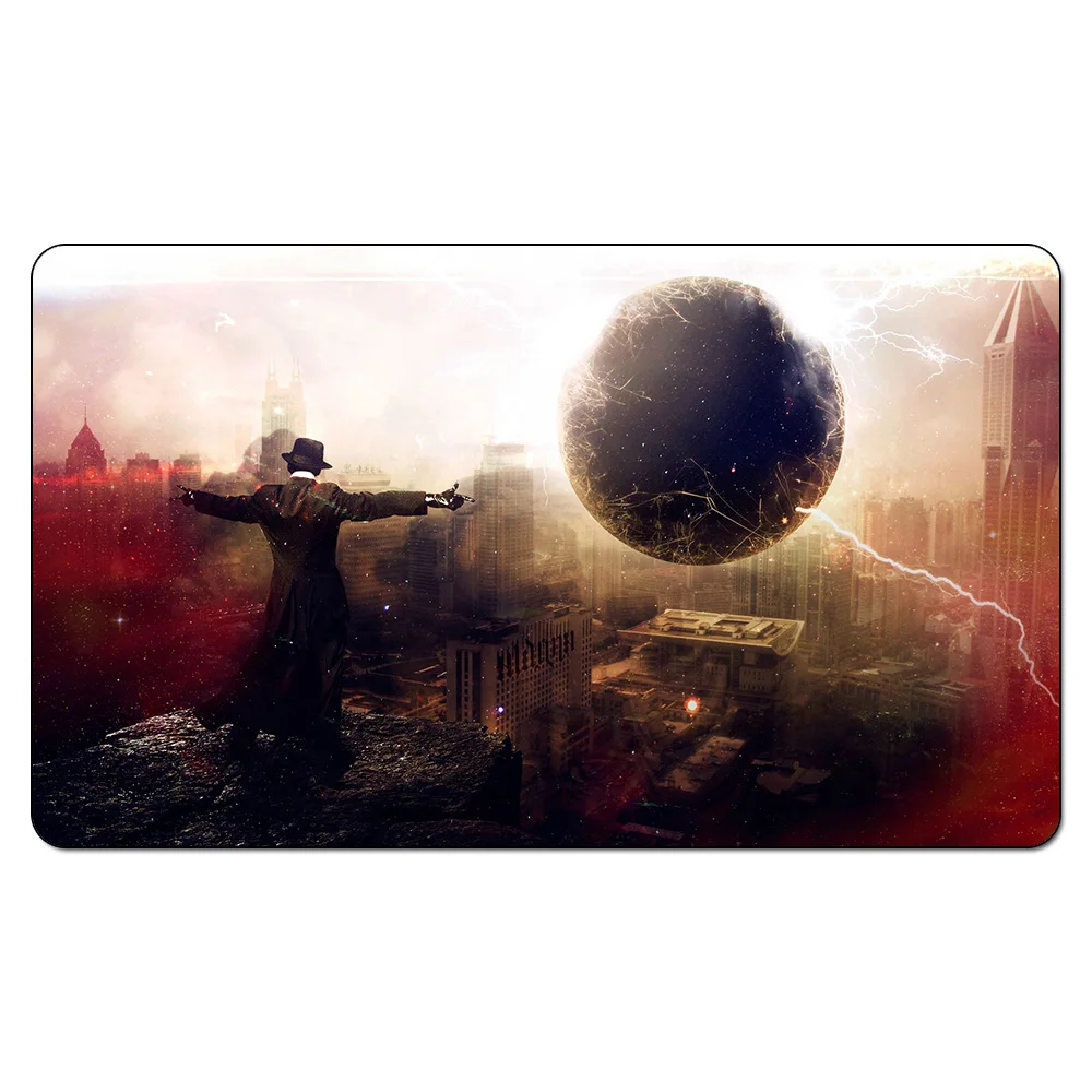 Черный Ixalan и Rivals of Ixalan) Волшебные настольные игры playmats, резиновый Настольный коврик, сборный дизайн игровой коврик с БЕСПЛАТНОЙ ПОДАРОЧНОЙ сумкой - Цвет: Черный