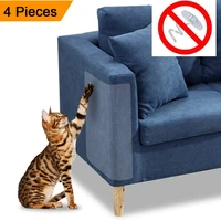 4pcs cat scratch couch guard claw protector self adhesie protect pad cat scratching furniture for leather chair recliner protect