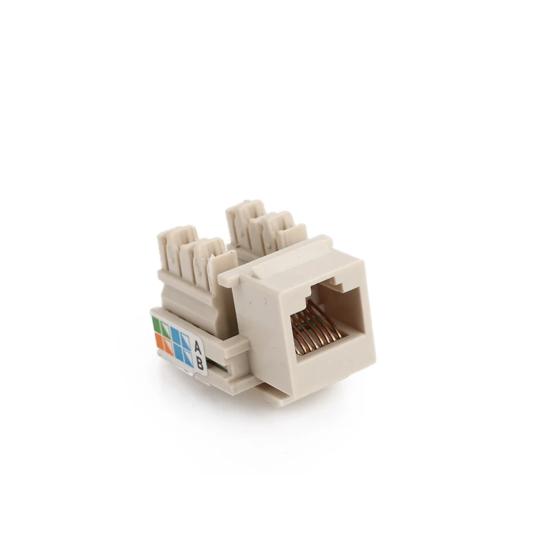 1 порт Прочный Удобный Ethernet Cat 5e один порт настенная розетка сетевой кабель вилки Лицевая панель ПВХ