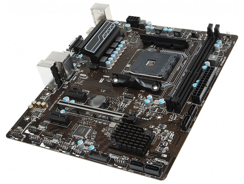 Новая A320M PRO-VH PLUS настольная материнская плата DDR4 разъем AM4 32GB USB2.0 USB3.1 VGA HDMI материнская плата