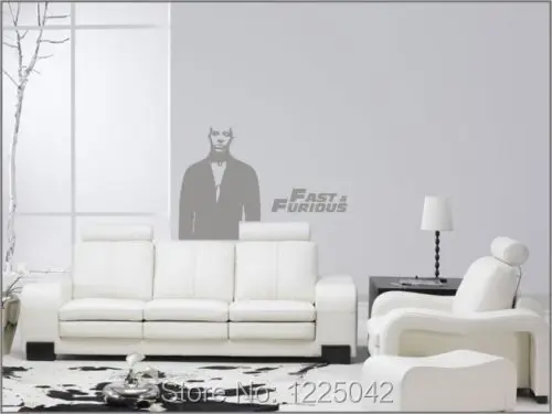 Настенный декор Like форсаж виниловые съемные настенные художественные наклейки