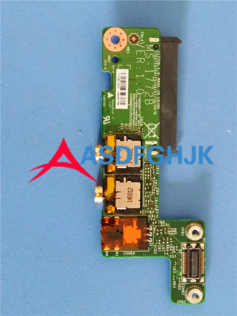 Оригинал для MSI Gs70 2pe HDD жёсткий диск разъем аудио Плата стандартное полное