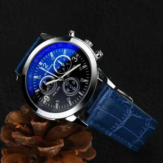 Новинка Relojes мужские часы 2017 модные Женевские розовые Золотые римские кожаные