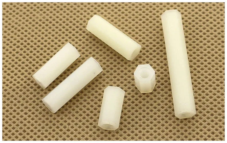 25 Pcs Nylon Standoff Spacer Screw M2 Female x Length 6mm-12mm | Обустройство дома
