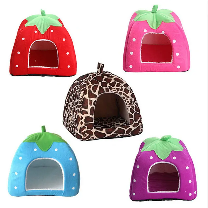 Товары для домашних животных зимний домик собак милая мягкая теплая подушка