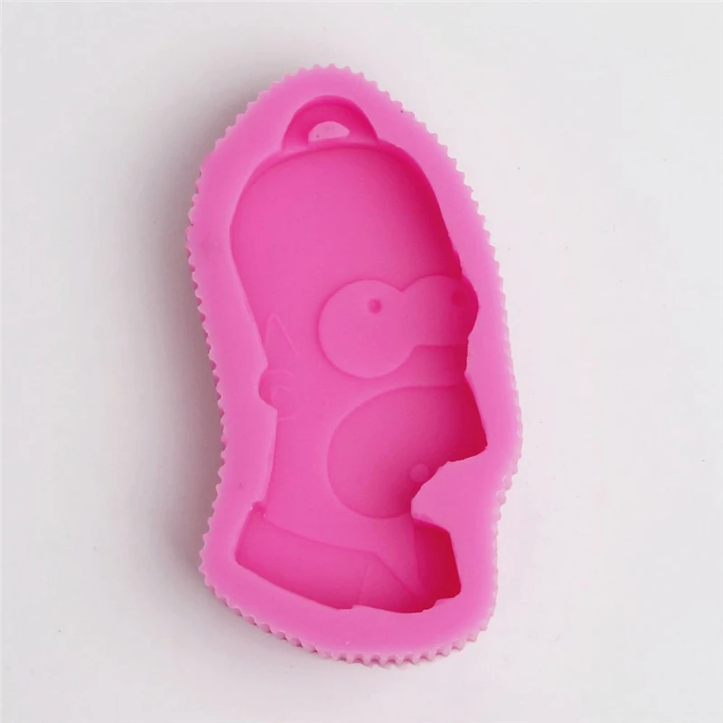 Поставка силиконовой формы 4 различных известных персонажей мультфильмов серии