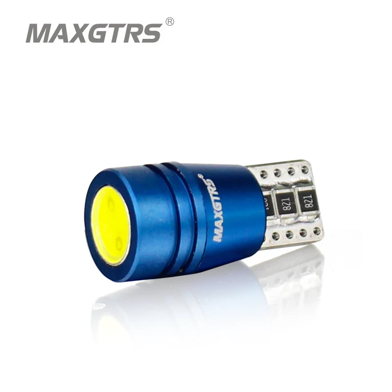 MAXGTRS высокое Мощность T10 w5w светодиодные лампы 12V ксенон теплый белый 4300 К автомобильный светильник лампы Интерьер светильник с can-bus Ошибка Предупреждение Одежда высшего качества
