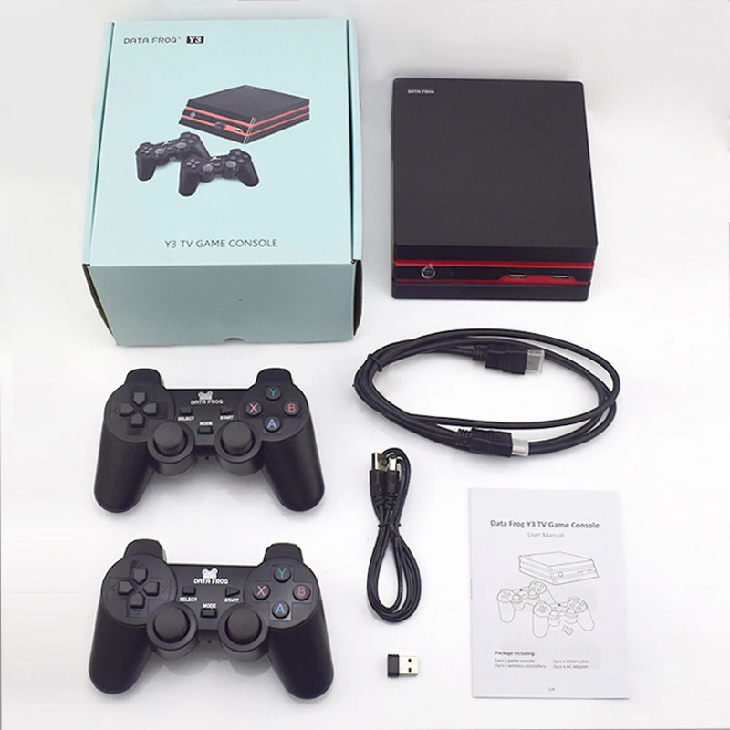 

Game Console With 2.4G Wireless Controller HDMI Video Game Console 600 Classic Games For GBA Family TV Retro Game