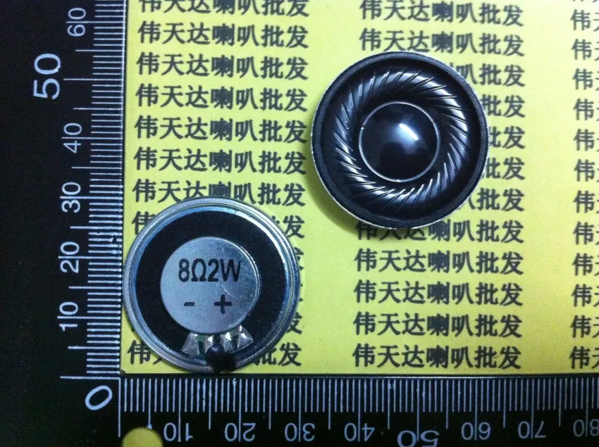 

New Ultra-thin Mini Speaker Horn 8 Ohm 2 Watt 8R 2W Diameter 30MM 3CM Thickness 5.8mm Audio Loudspeaker