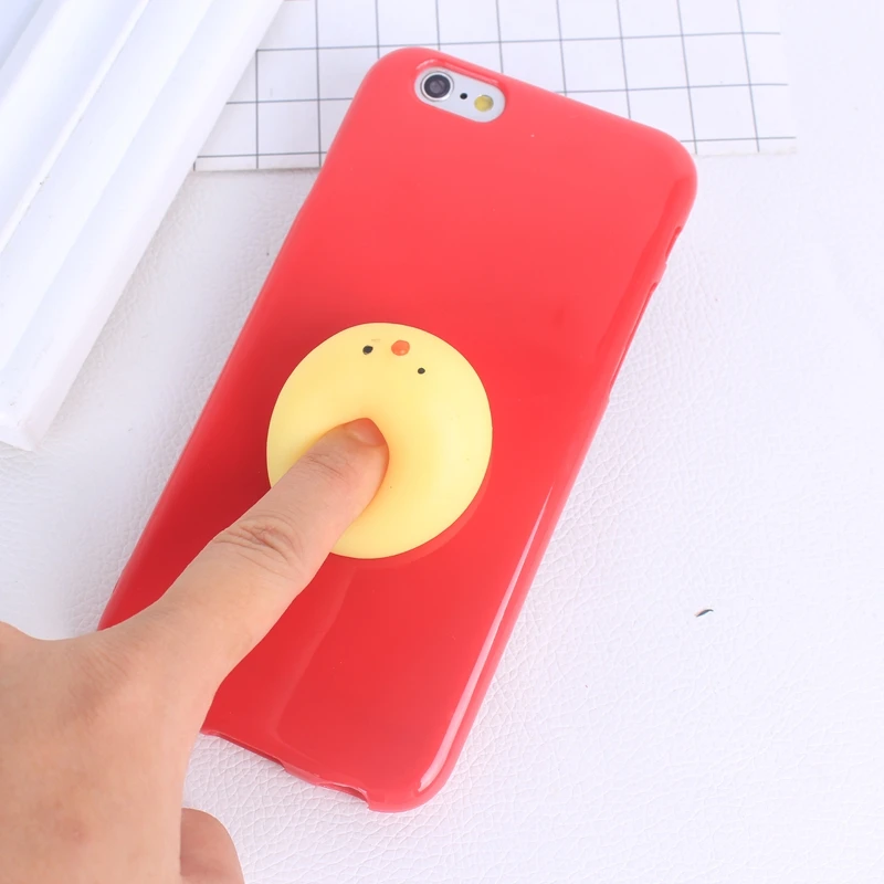 Мягкий чехол для телефона с рисунком в виде животного 3D панда Спящая мягкая кошка