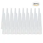 Герметик-Форсунка для картриджей, 20 шт., сопло для картриджа с резьбой, силиконовая насадка