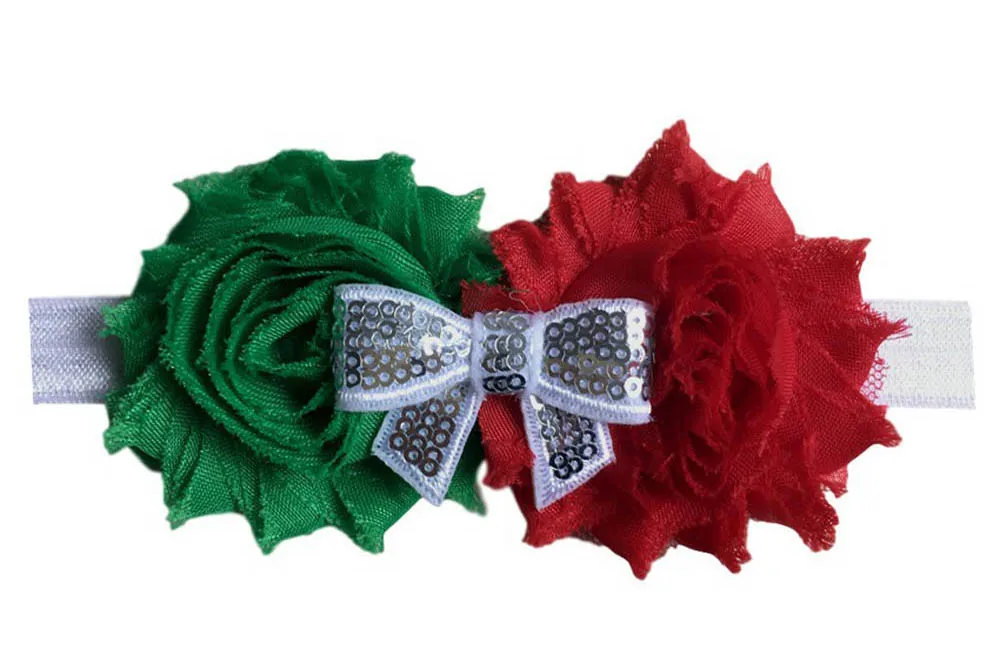 Kids Elastic Floral Christmas Headband Hair Girls baby Princess Hairband | Детская одежда и обувь