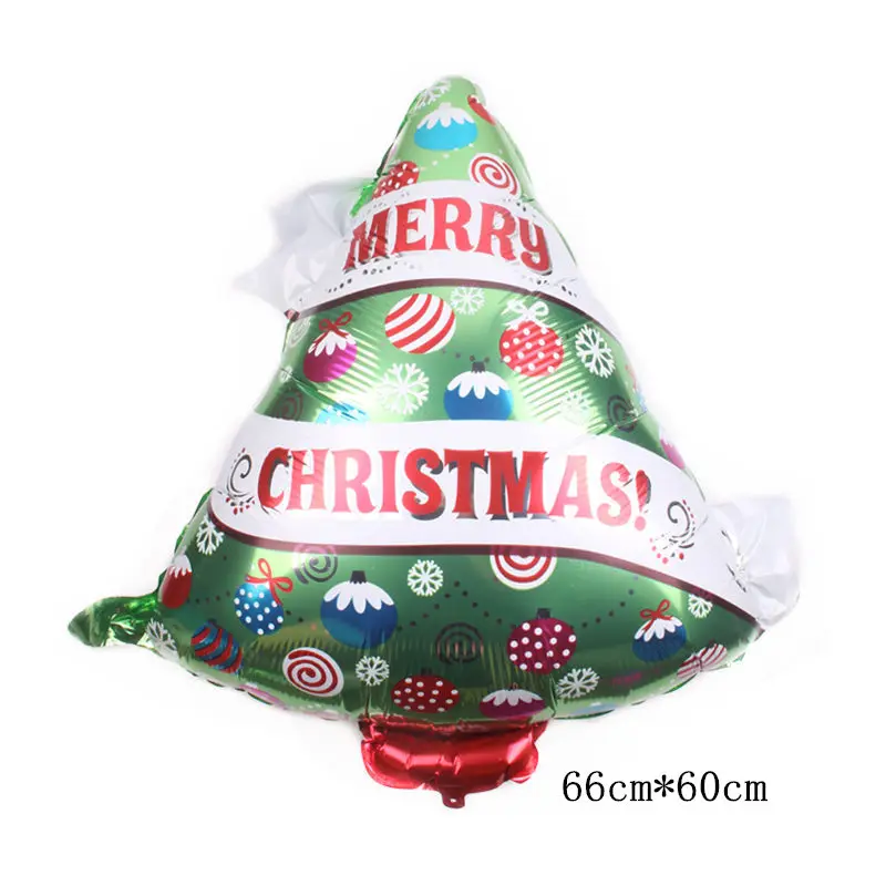 TSZWJ New Christmas Series Aluminum Balloons Festive Atmosphere Decoration High Quality | Дом и сад