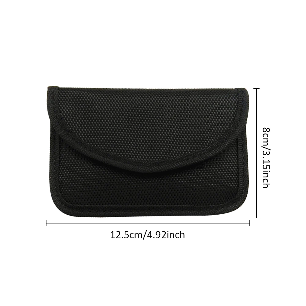 Черный Многофункциональный чехол для ключа RFID с электромагнитным