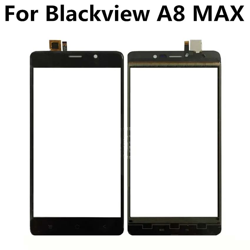 

Сенсорный экран A8 MAX для Blackview A8 MAX, сенсорная панель, переднее стекло, дигитайзер, сенсор, запасные части, внешняя крышка