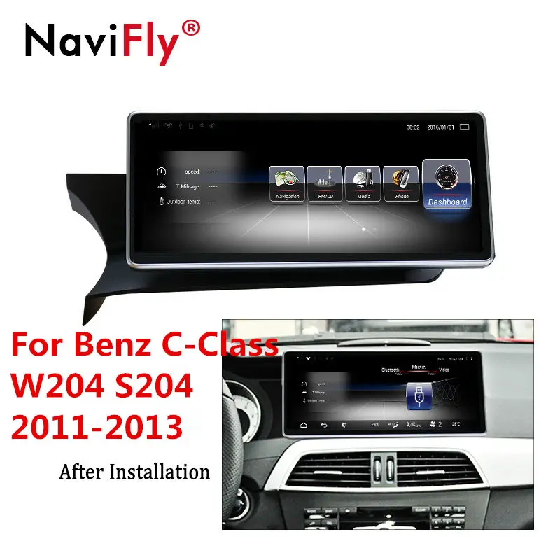 4G LTE 3+ 32G Android автомобильное радио gps навигация для Mercedes Benz C-Class W204 S204 2011 2012 2013 мультимедийный плеер