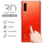5 шт. защита для экрана 3D прозрачная задняя пленка из углеродного волокна наклейки для Huawei Honor View 20 P30 P Smart Plus 2018 Mate 20 P30 Pro