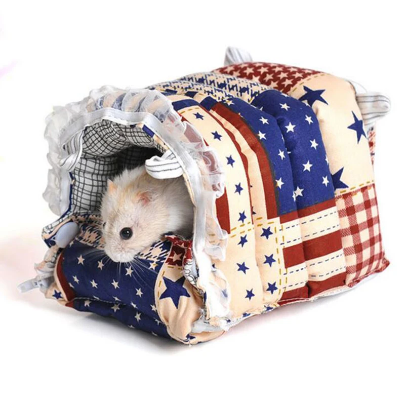 Новый дизайн мягкий хлопковый домик для хомяка морская свинка Шиншилла белка