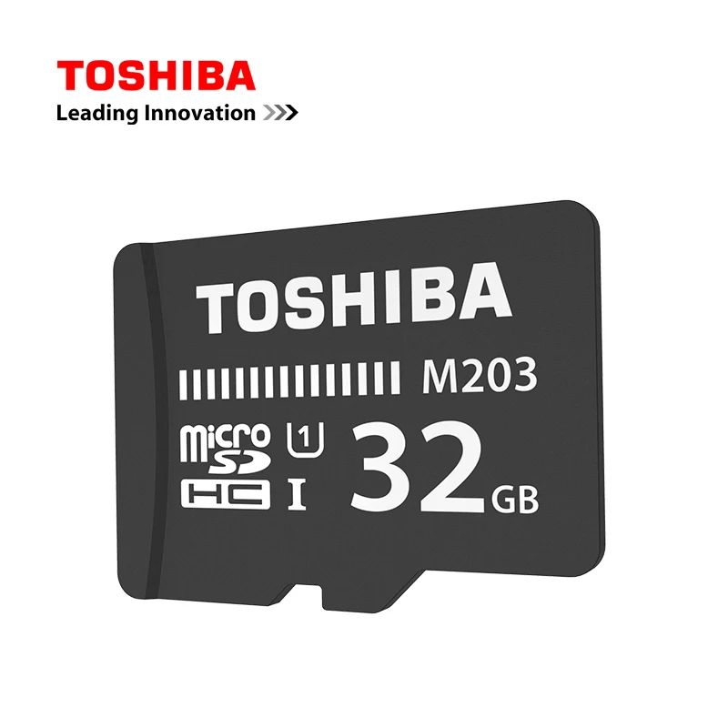 TOSHIBA M203 карта памяти Micro SD класс 10 16 ГБ 32 64 Гб 128 ГБ|Карты памяти| |