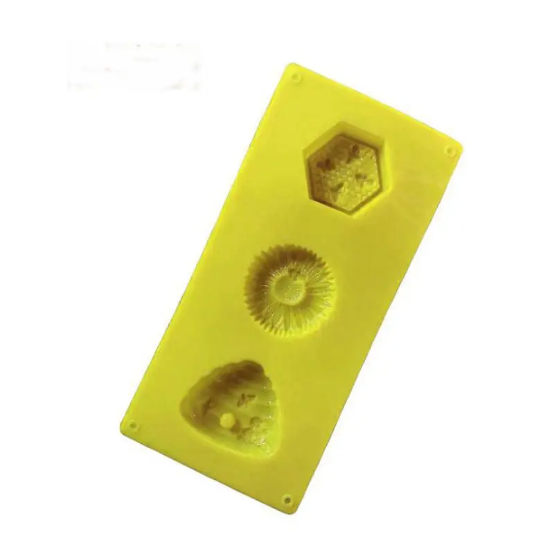 Каваи Соты Украшения Торта Силиконовые формы DIY смолы ювелирные изделия подвески