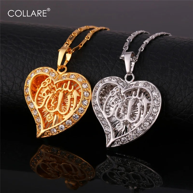 Ожерелья и подвески Collare ожерелья кулоны в форме сердца серебряного/золотого