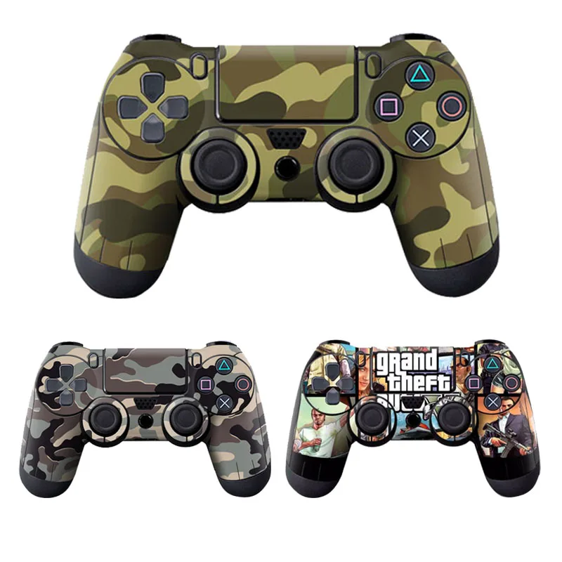 Камуфляжная наклейка s чехол для sony Playstation 4 котроллер наклейка для PS4 контроллер