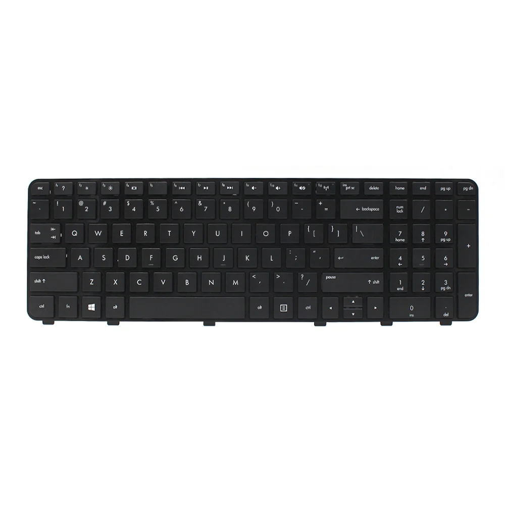 Фото DV6-6000 RU Клавиатура ноутбука для HP 6101TX 6151TX DV6-6200 DV6-6b00 dv6-6c00 с рамкой Русский черный Клавиатура №2