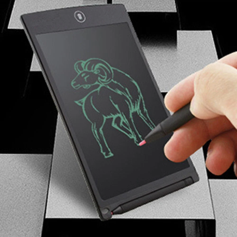 8 5 дюймов защита глаз ЖК-планшет с ручкой для рисования игрушки Стирайте