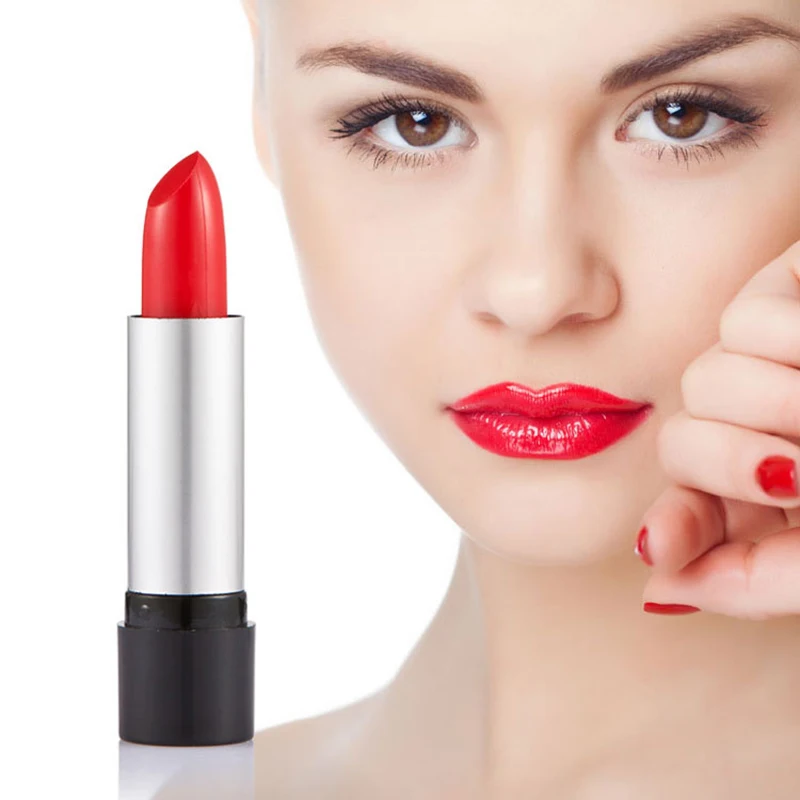 Оптовая продажа 2017 1 шт. Водонепроницаемый матовая Губная помада макияж