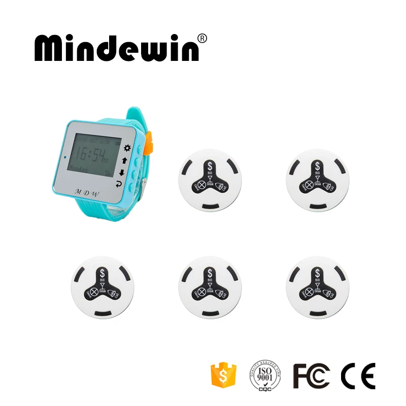 1 шт. беспроводная система вызова официанта | Компьютеры и офис