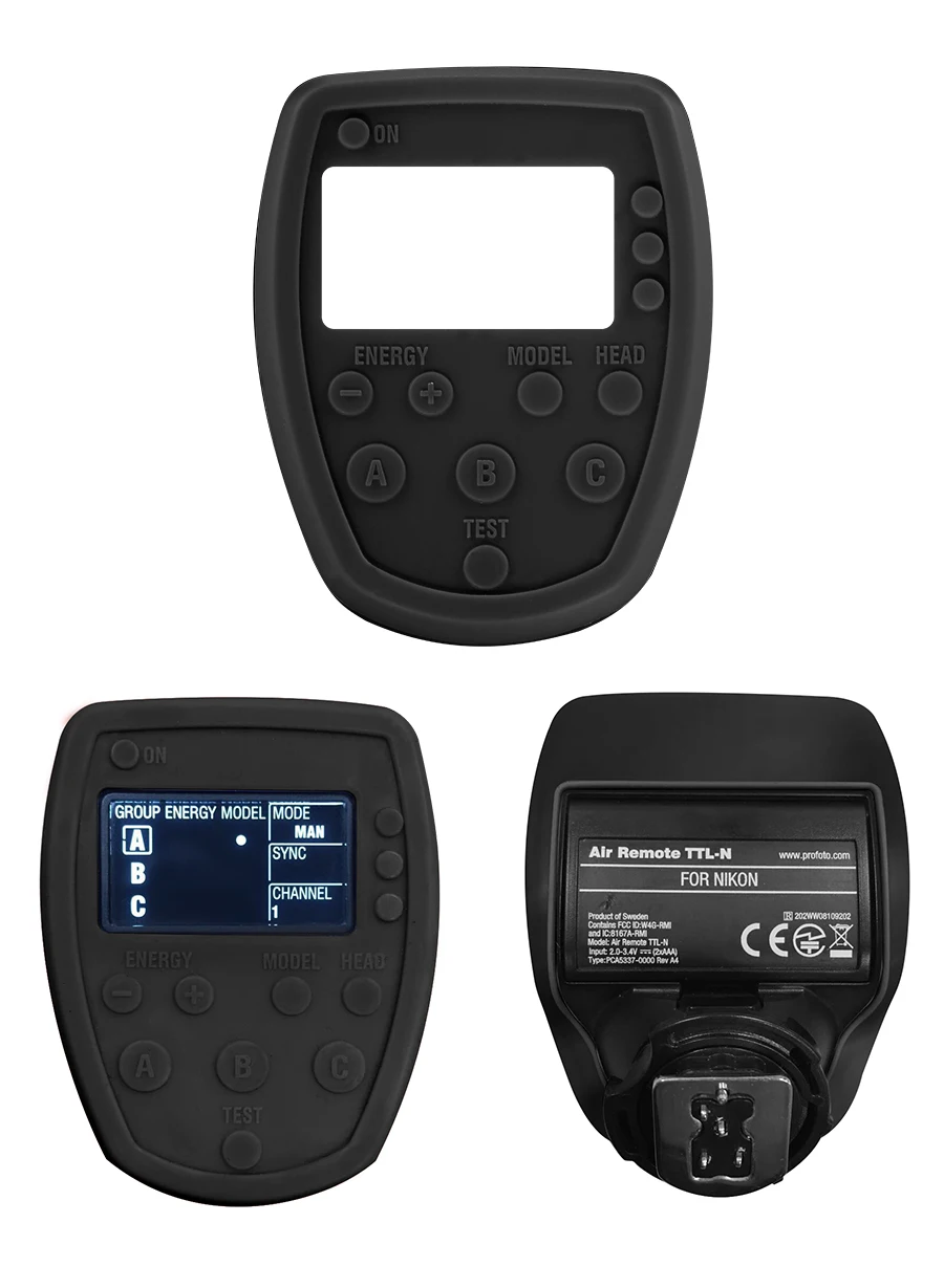 Profoto Air Remote TTL-N TTL-C TTL-S триггер силиконовый чехол Водонепроницаемый капельная структура, устойчив к атмосферным воздействиям и пылезащитная крышка для цифровой зеркальной камеры Canon Nikon sony