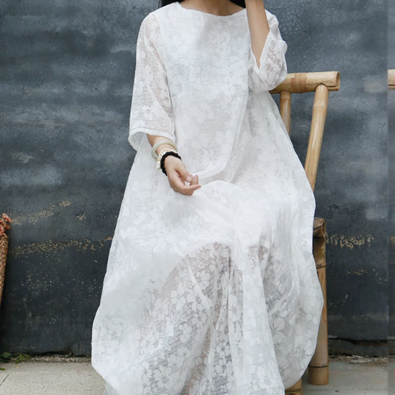 Новое Стильное повседневное Двухслойное женское платье с длинным рукавом 2019