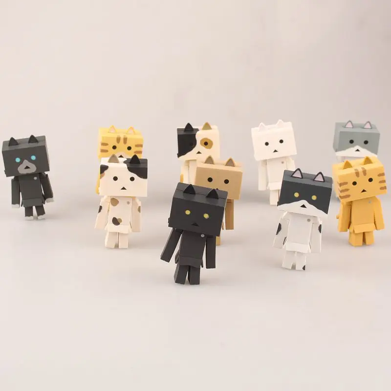 10 шт./компл. Danbo мини Danboard Высокое качество детская игрушка в подарок Cat дворе