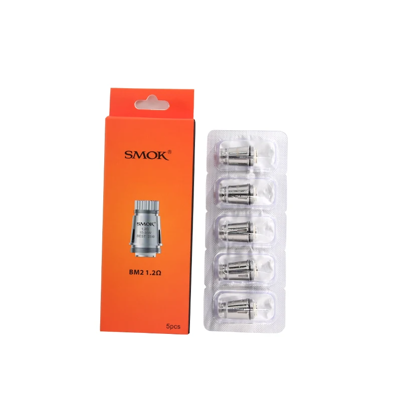 5 шт. 100% Original SMOK BM2 катушки Брит jne mini 1.2ohm 0.6ohm замена голову подходит для Mini|mini coil|coil