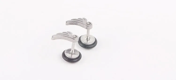 Крыло козелка серьги, Helix хрящ пирсинг кольцо Бар Daith поддельные стержня уха Плагин Конус Пирсинг