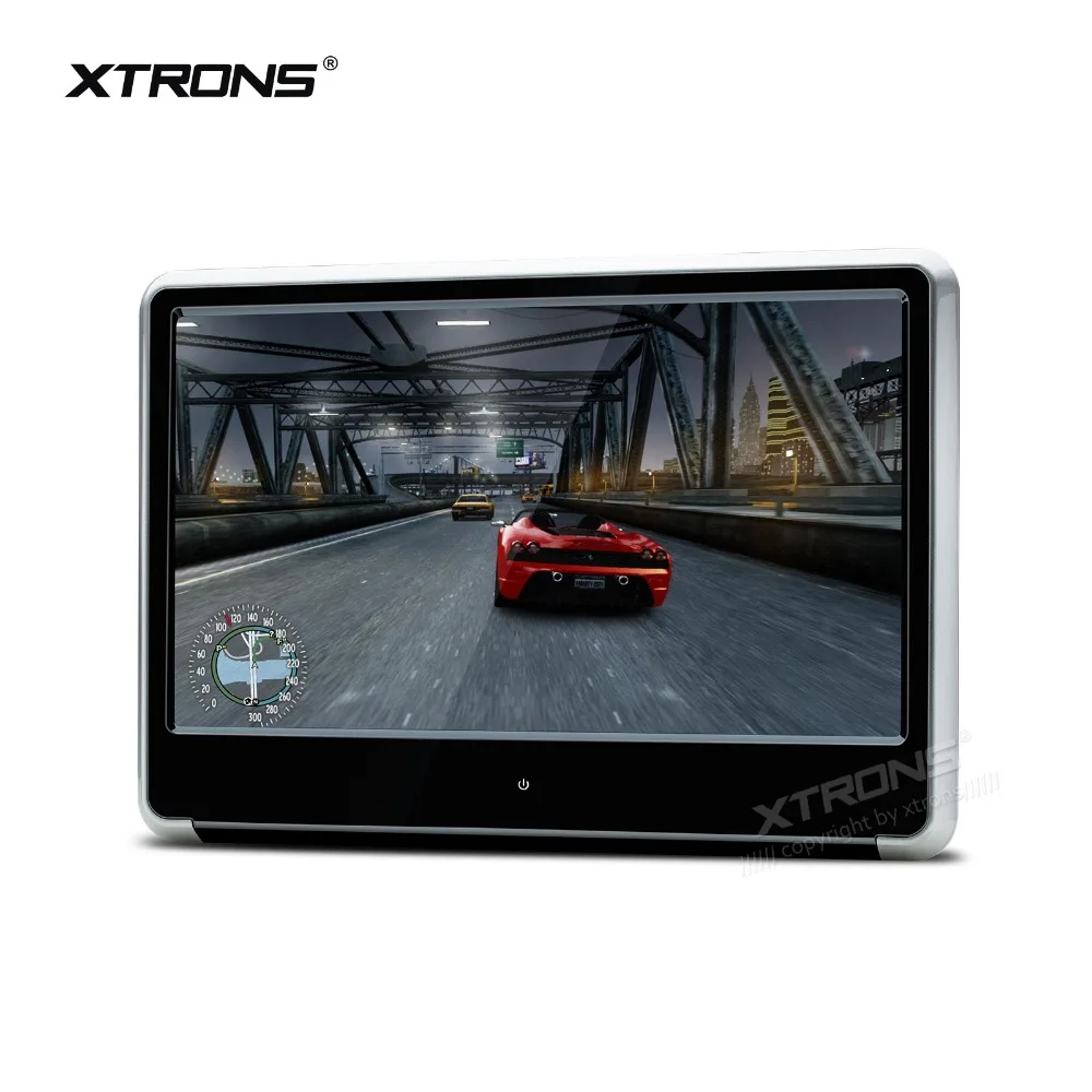 XTRONS 11 6 дюймовый монитор HD цифровой TFT IPS Сенсорная панель 1080P видео подголовник