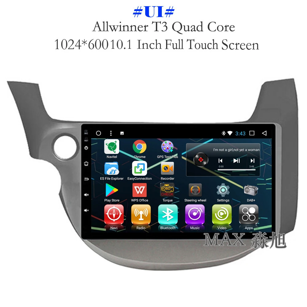 Макс 2G RAM 32G ROM Android 8.1.0 автомобильный DVD для Honda Fit/Jazz 2006-2013 радио RDS 4G WiFi SWC GPS