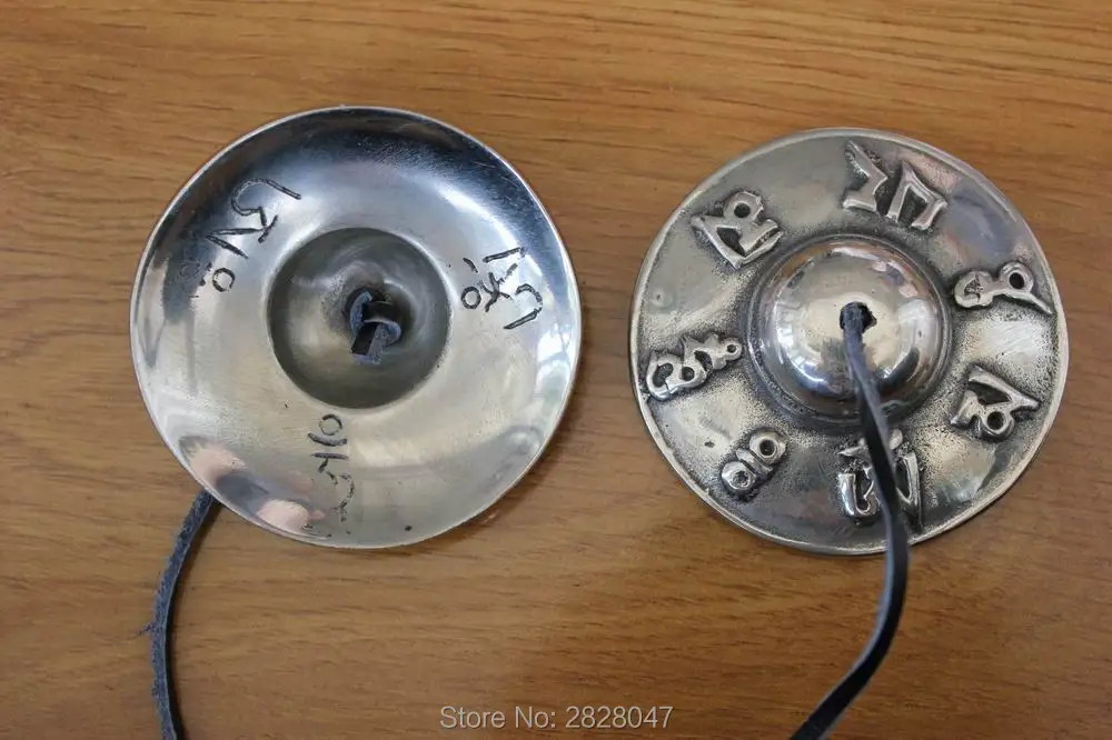 ML004 Этнические тибетские буддийские медные колокольчики ручной работы Тибетские