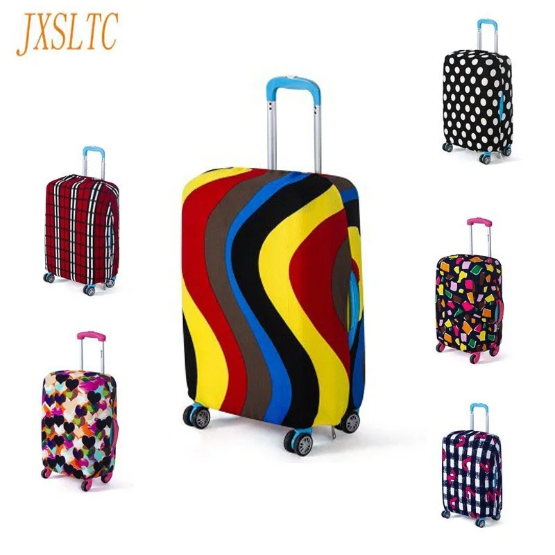 Чехлы для багажа JXSLTC защитные чехлы на колесиках чемоданов 18-30 дюймов эластичные