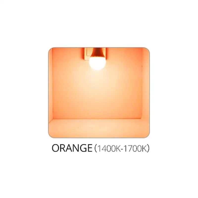 ORANGE Foxanon E27 B22 аварийный светильник, умные сенсорные лампы, 10 Вт, 15 Вт, в сумерках до рассвета, глобус, светодиодный светильник, Автоматическое включение/выключение, для дома, крыльца, прихожей - Цвет: ORANGE
